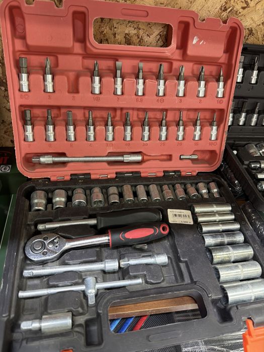 Наборы инстументов от 48 до 216 предметов