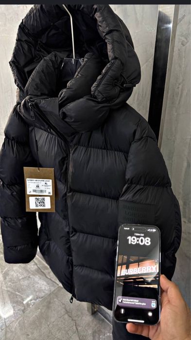 Geaca Burrbery + husa cadou