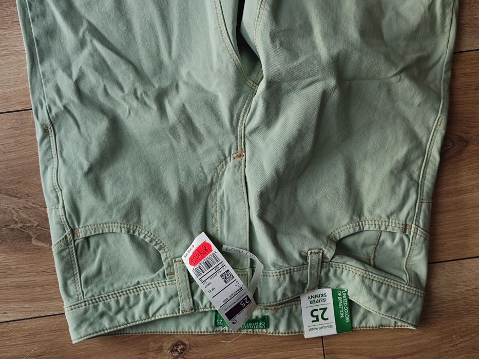Blugi Skinny  United Colours of Benneton 25 NOI Verde Verzi NOI