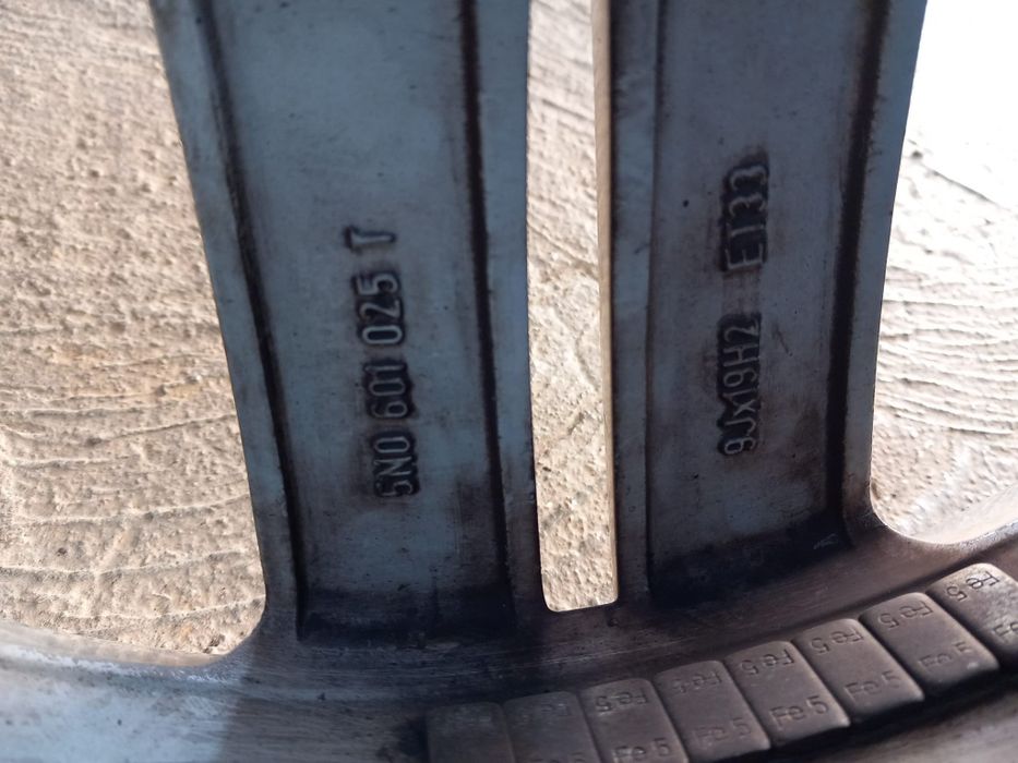 Jante VW Tiguan R-Line Originale R19 255/40