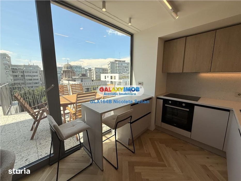 Apartament Spectaculos Piata Victoriei -Lux -Terasa 55 Mp