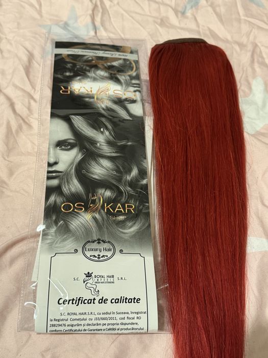 Coada par natural Oskar Premium 40 cm