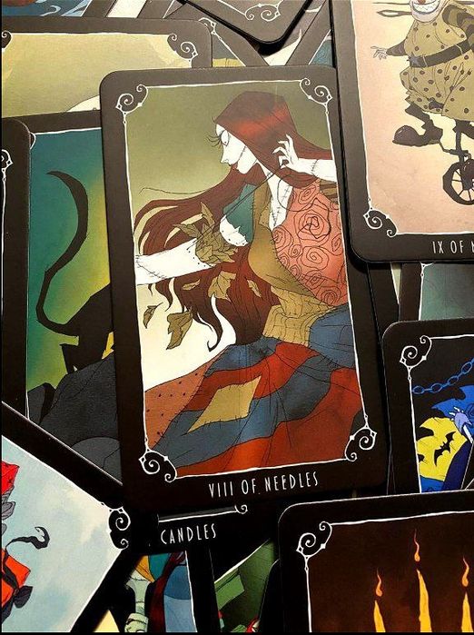 Таро "Ночь кошмаров перед Рождеством"(The Nightmare before Christmas)!