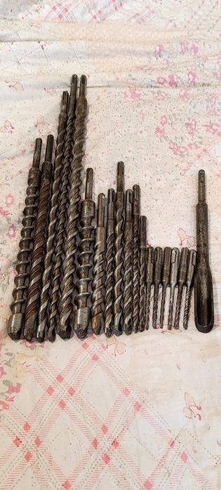 Lot 20  Burghie Profesionale SDS-Plus + Daltă canale - Made in Germany (PGM)