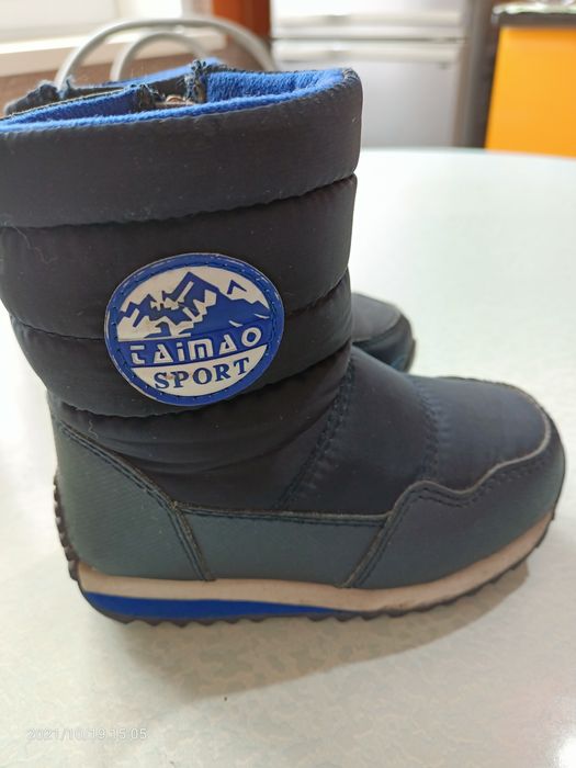 Зимние дутыши на мальчика