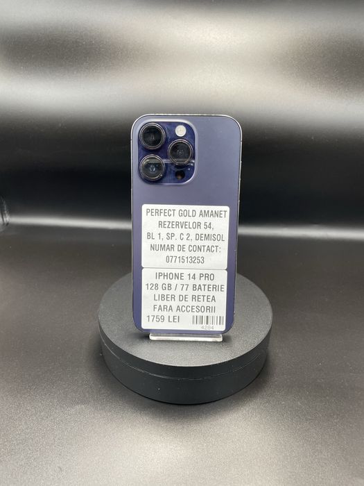 Iphone 14 PRO 128 Stocare 77 Baterie Cod: 4284