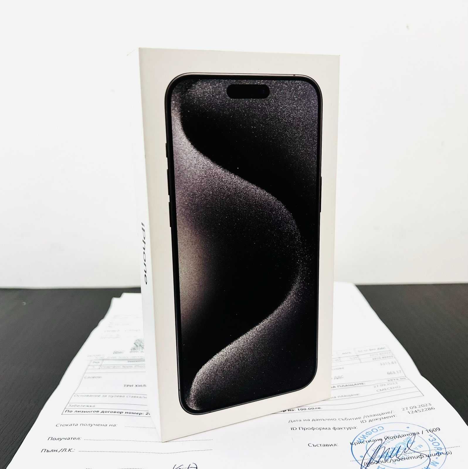 НОВ! Apple iPhone 15 Pro Max 256GB Black Titanium 2г. Гаранция гр. София  Младост 1А • OLX.bg