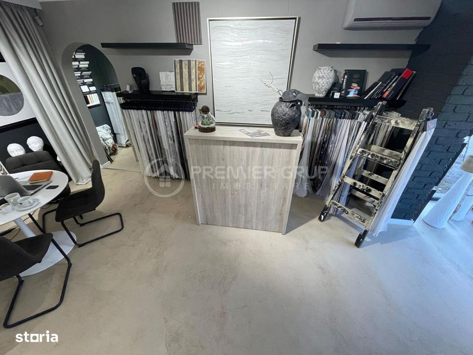 Spatiu comercial 42mp, cu vitrina si vad pietonal, Gara, CT + AC