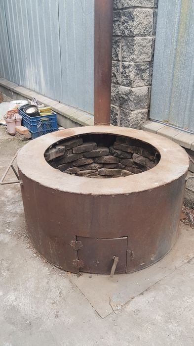 Печь под казан 120-150 л.