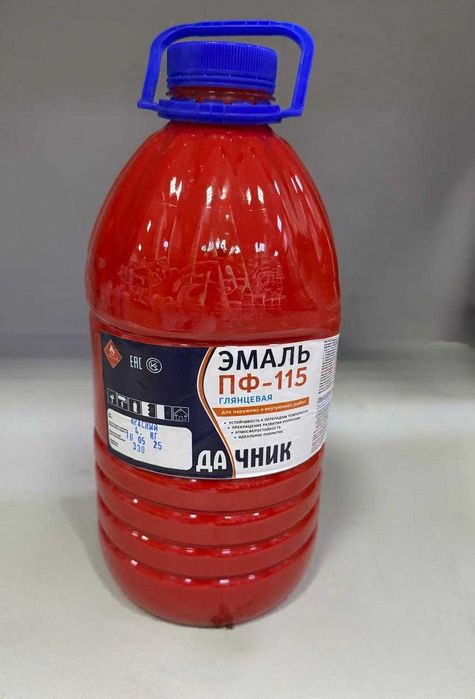 Краска Эмаль ПФ-115 ДАЧНИК