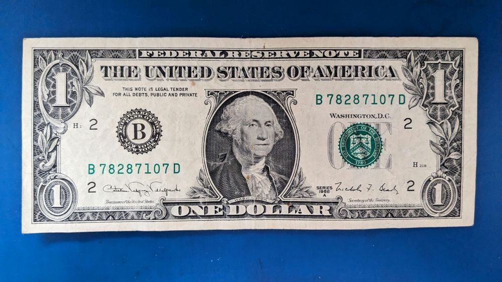 1 Dolar american seria 1988 A
