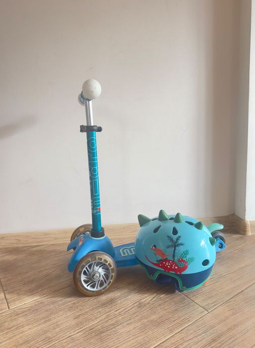 Mini Micro Plus тротинетка + каска