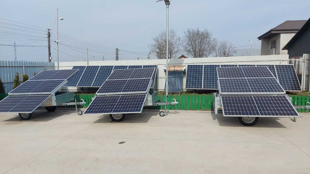 Remorcă Solară APE 3000 – Sistem Energetic Mobil  Hybrid  Eoliana