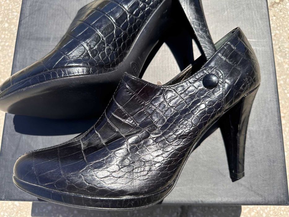 FURLA боти естествена кожа 40