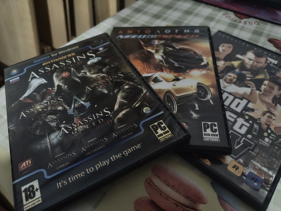 DvD Игры для пк-