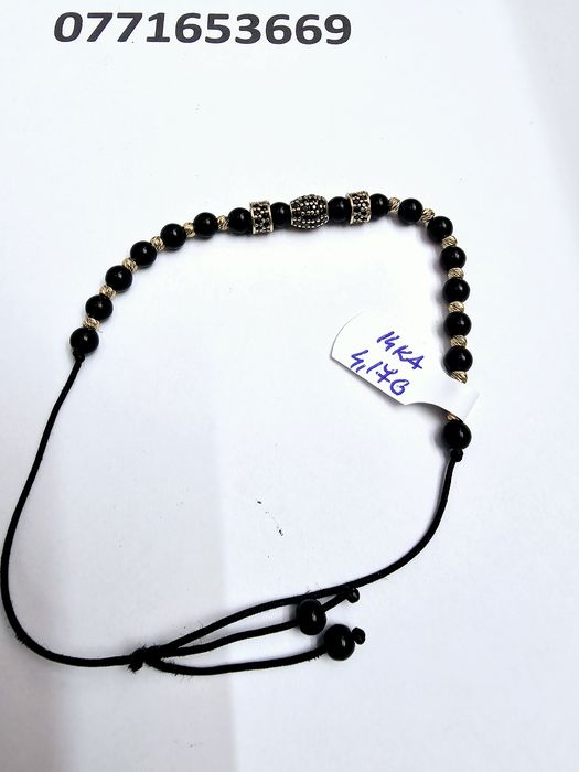 Vand bratara cu bilute din aur 14 k 1.2 g cod 354