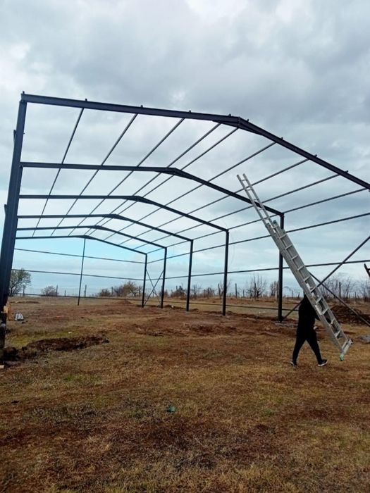 Vând hale metalice din profil ipe de toate marimele