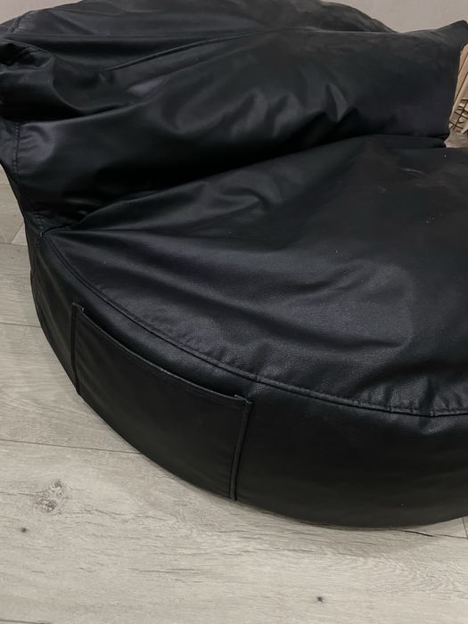 Кресло-мешок кожаное