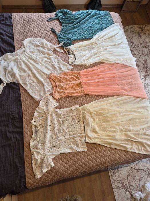 Рокли, пола, блузи с/м  размери