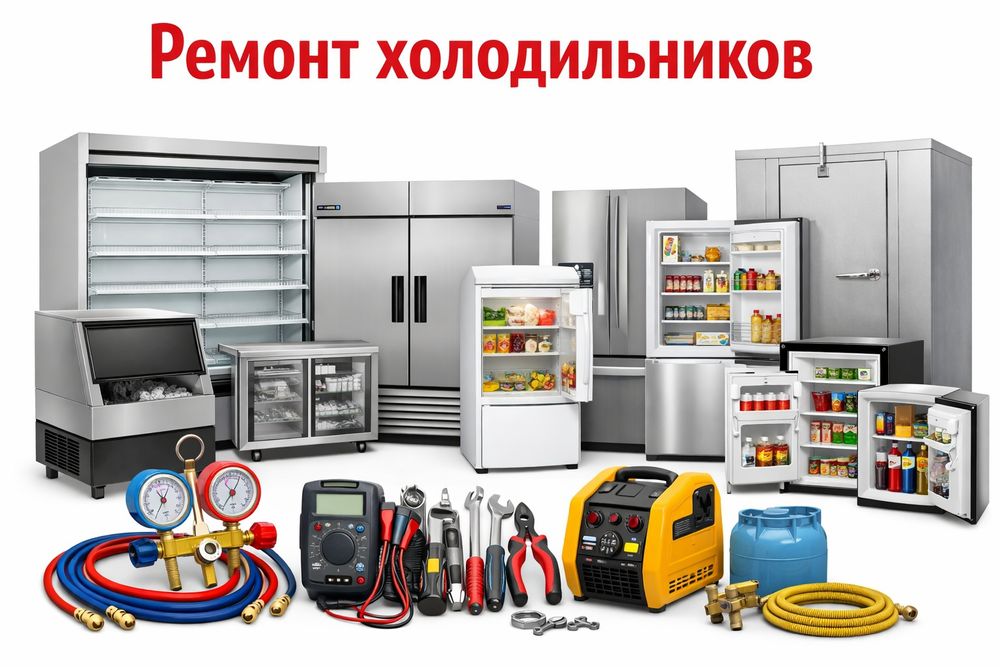 Ремонт холодильников и холодильных камер