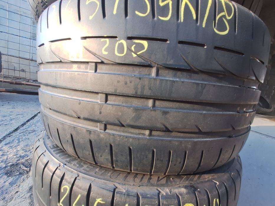 2 anvelope vara 245/35r18 Bridgestone rft runflat Montaj Gratuit