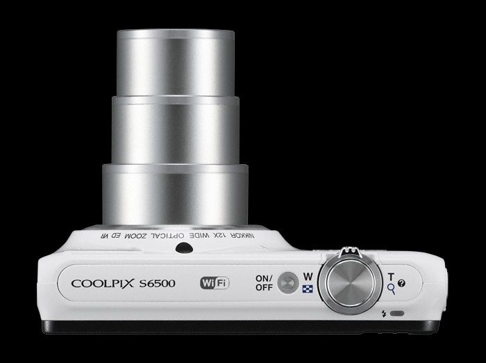 Nikon coolpix s6500 белый
