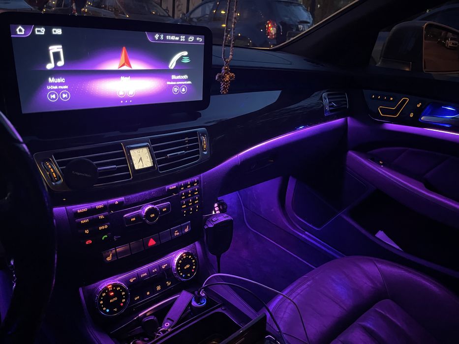 Mercedes CLS / tableta / ambilight / vopsea originala