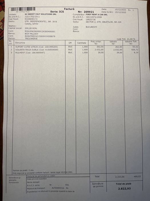Skoda Automata ,anvelope noi