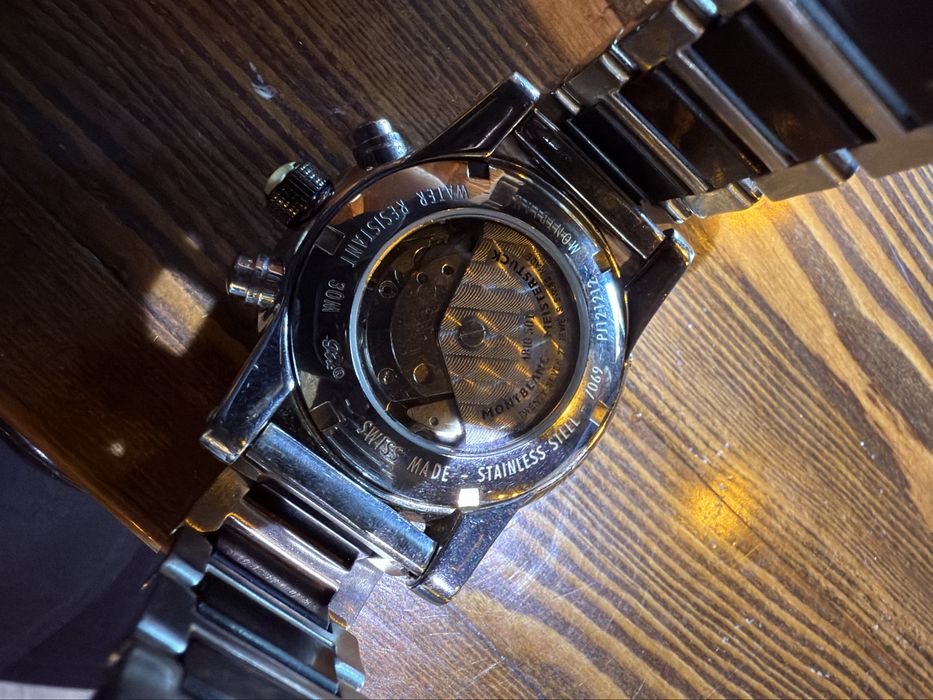 Механические часы montblanc timewalker chronograph