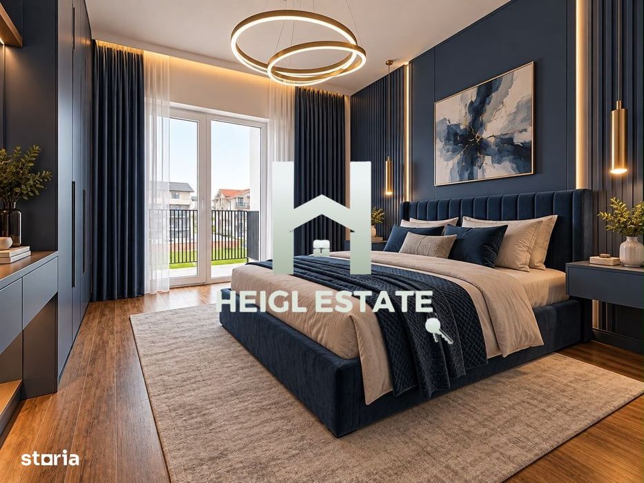 Apartament cu 2 camere, spațiu de depozitare, loc de parcare acoperit,