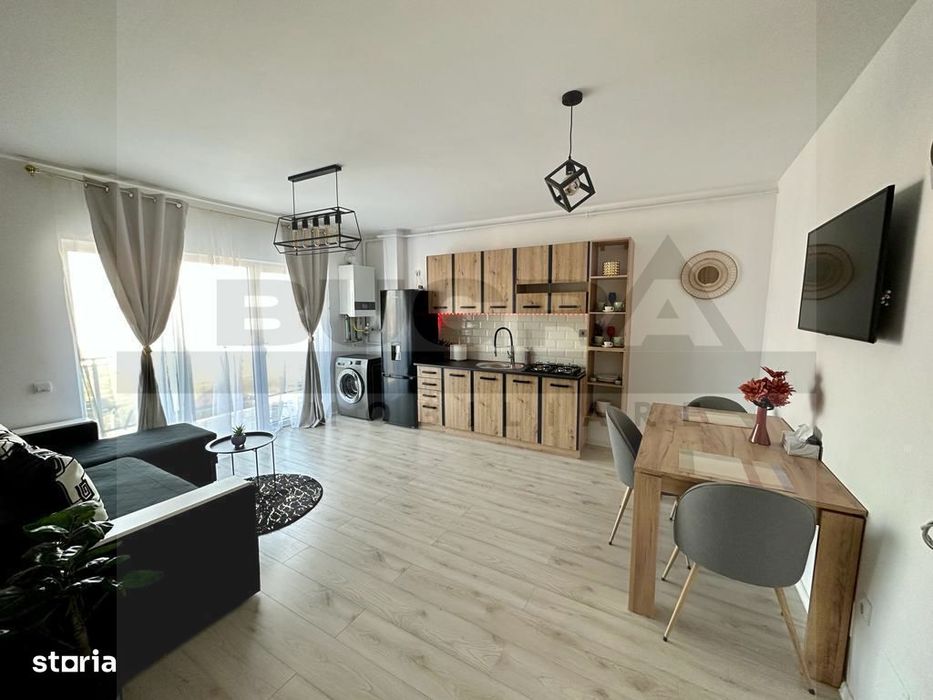 Apartament 2 camere, balcon, parcare, zona Teilor