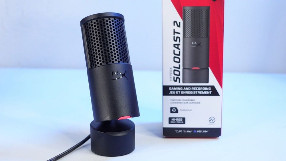 Продам микрофон HyperX SoloCast 2