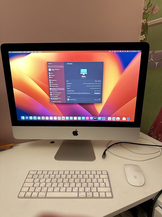 Apple imac в идеальном состоянии