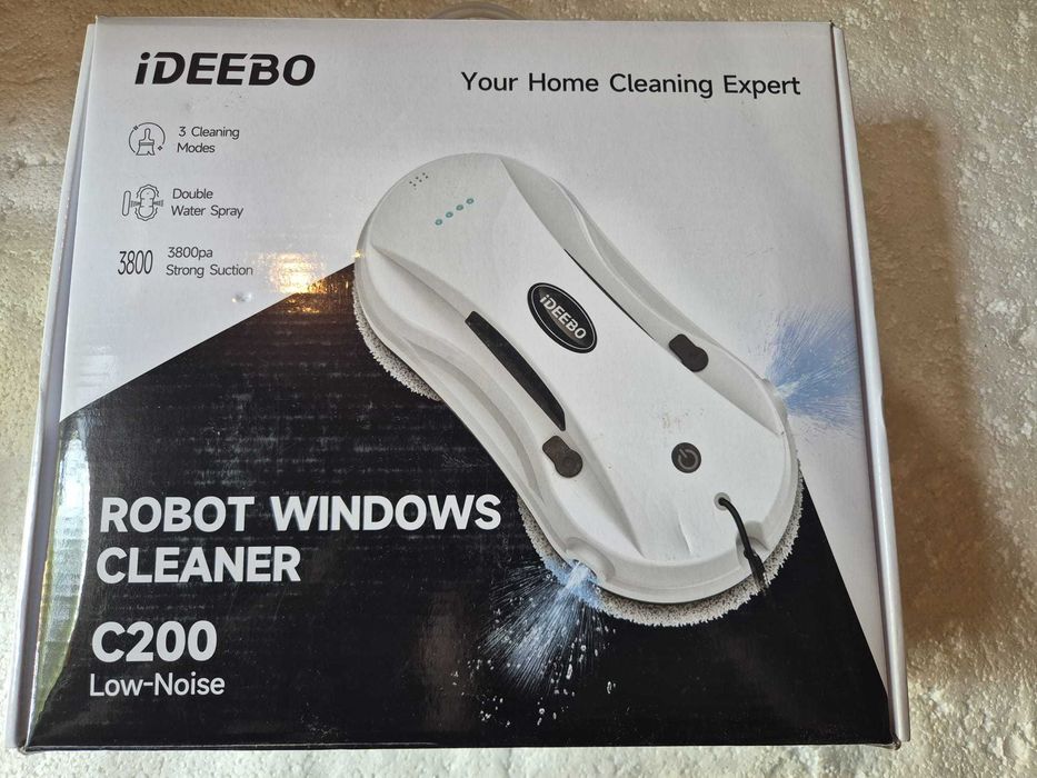 Robot Pentru Curatarea Geamurilor iDeebo C200 3800Pa