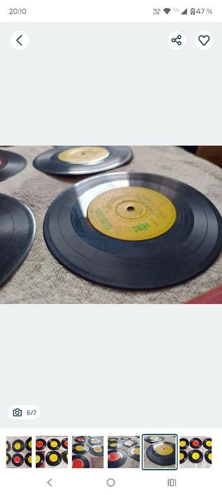 Discuri vinil mici  muzica lautareasca