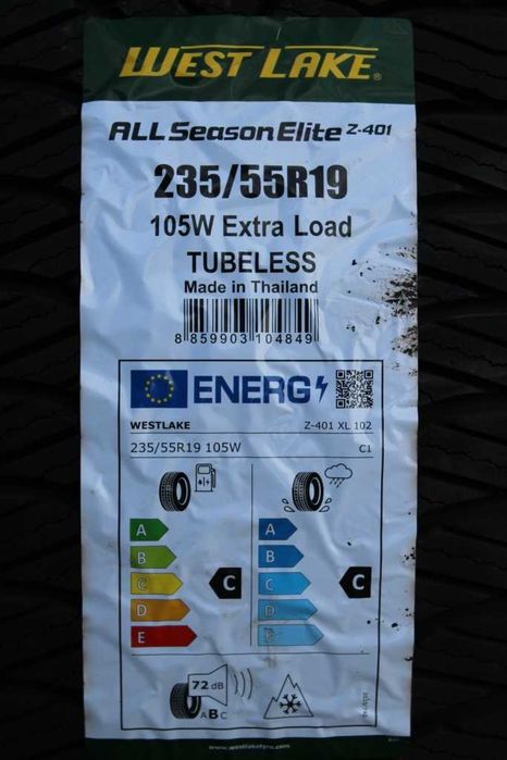 Anvelope noi 235/55R19 105W, XL, WestLake, All Season, DOT 2026