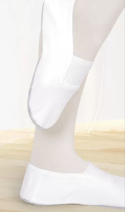 Чешки текстиль белые