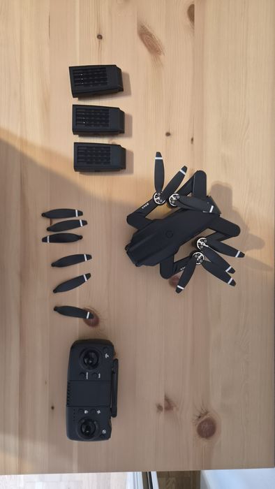 Dronă AERIUM R96X 4K Dual Camera GPS - Pachet complet 3 Baterii + Geantă