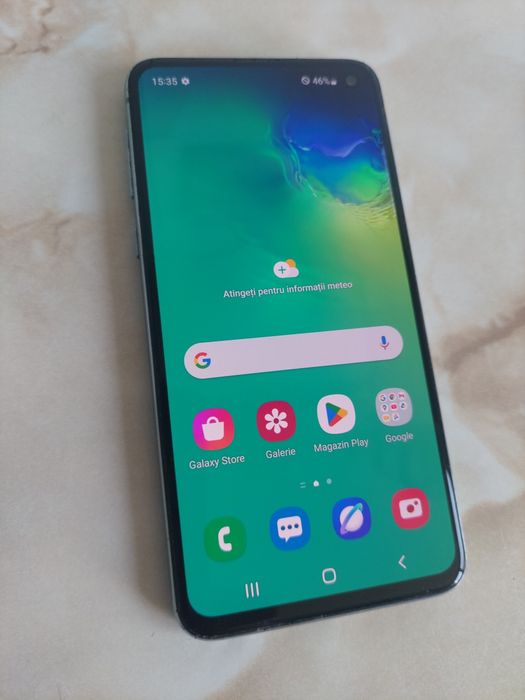 [S10e] Vând Samsung Galaxy S10 E de 128Gb [spart pe spate] //poze reale