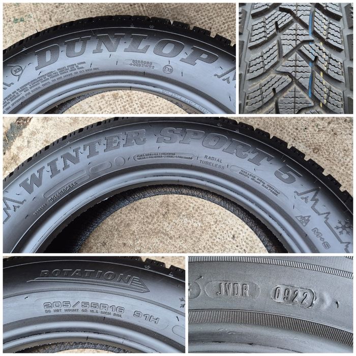 O bucată 205/55 R16 M+S iarnă - una Dunlop Bridgestone Falken