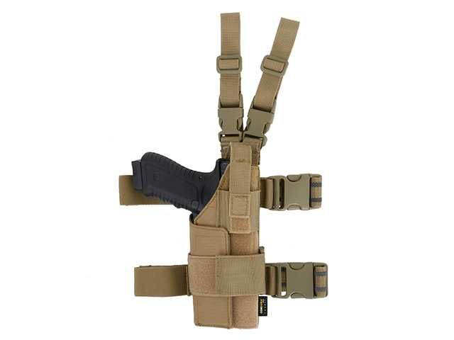 Toc Pistol Modular Cu Prindere Pe Picior Coyote 8FIELDS PREMIUM Nou