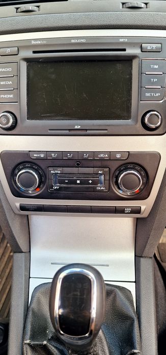 Panou clima skoda octavia 2 facelift