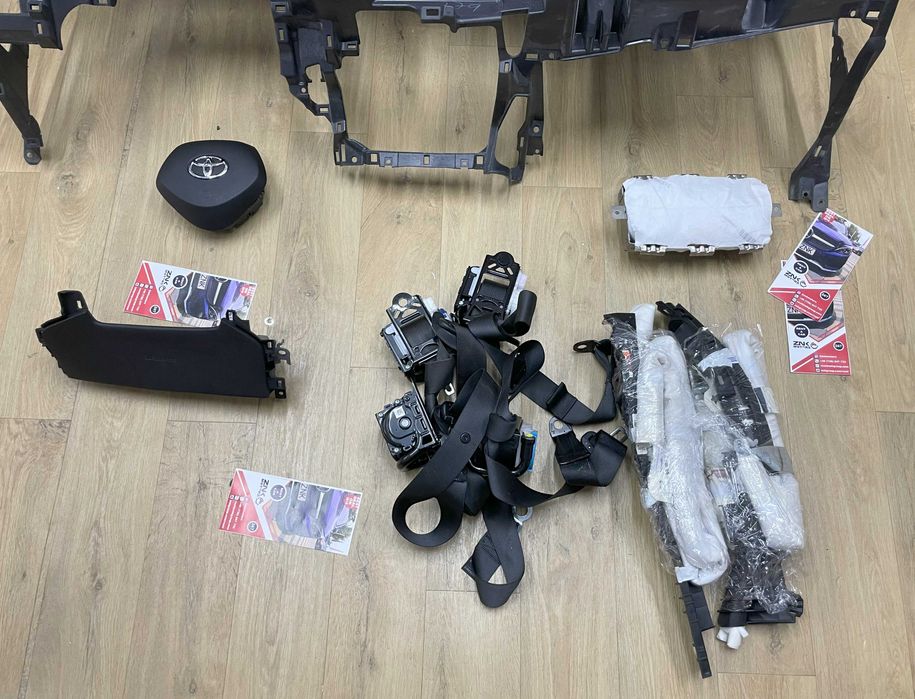 Toyota C-HR kit airbag volan pasager genunchi - plansa de bord MOV