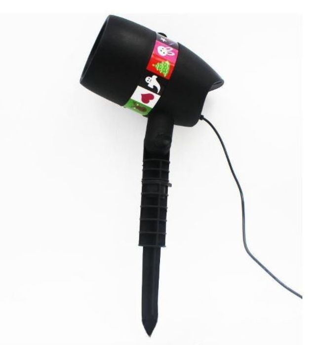 LED проектор с избор от 12 сменящи се Halloween диска -