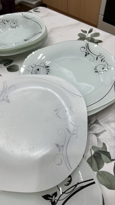 Посуда тарелки по 6 шт