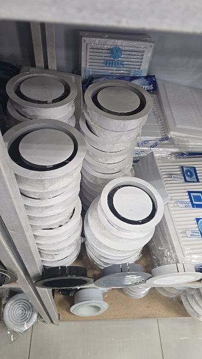 Круглая регулируемая вентиляционная решетка ABS