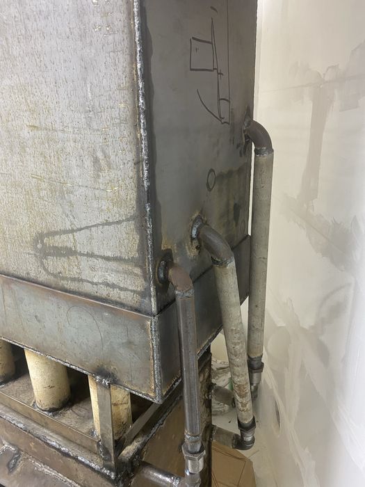 Печь для бани на газу и угля