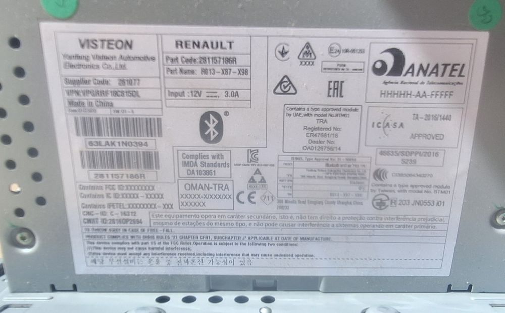 Оригинален панел за Рено,Дачия