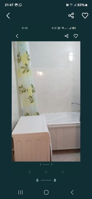2-х комнатная. Продам. На 3 этаже.
