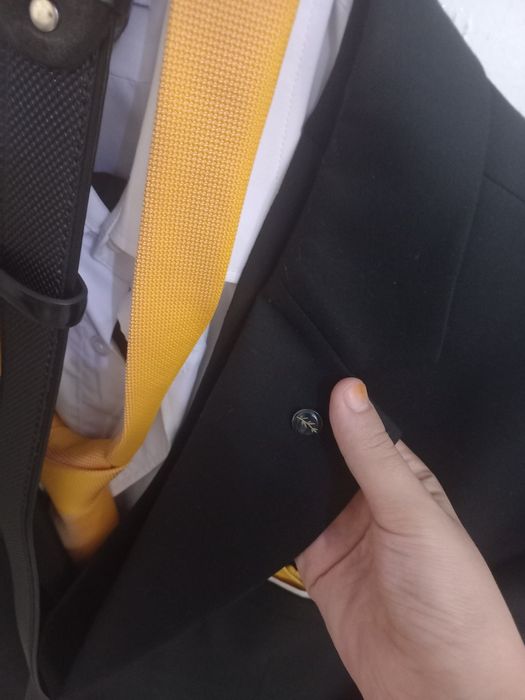 Erkaklar uchun kastyum shim jaketi bilan